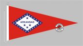 Arkansas Bootsstander Wimpel 