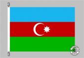 Aserbaidschan Flagge