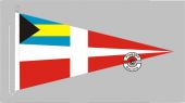 Bahamas Handel Bootsstander Wimpel 