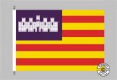Balearen Flagge / Fahne für höhere Windlasten