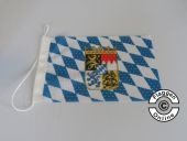 Bayern Raute mit Wappen Flagge / Fahne für höhere Windlasten