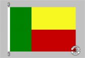 Benin Flagge