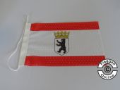 Berlin Bär mit Krone Flagge / Fahne für höhere Windlasten