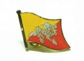 Bhutan Flaggenpin