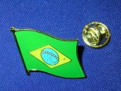 Brasilien Flaggenpin