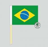 Brasilien Stockflagge