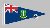 British Virgin Islands Bootsstander Wimpel 