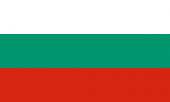 Bulgarien Tischflagge