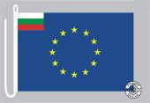 Bulgarien Europa Bootsflagge