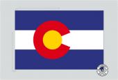 Colorado Tischflagge
