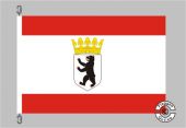 Berlin Bär mit Krone Flagge