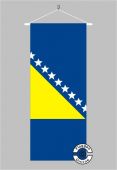 Bosnien und Herzegowina Banner Flagge