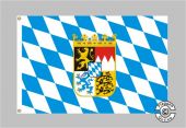 Bayern Raute mit Wappen Flagge