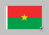 Burkina Faso Bootsflagge