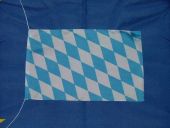 Bayern Raute Tischflagge