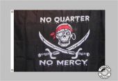 PIRAT no quarter - no mercy Flagge