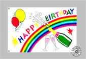 Happy Birthday Flagge