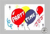 Partytime Flagge