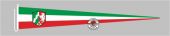 Nordrhein-Westfalen mit Wappen Langwimpel