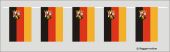 Rheinland-Pfalz Flaggenkette