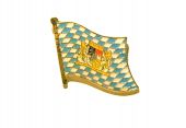 Bayern Raute mit Löwenwappen Flaggenpin