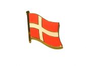 Dänemark Flaggenpin