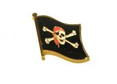 Pirat mit Kopftuch Bandana Flaggenpin