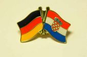 Deutschland - Kroatien Freunschaftspin