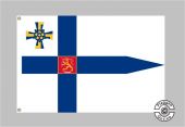 Finnische Präsidentenflagge Flagge