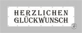 Herzlichen Glückwunsch 