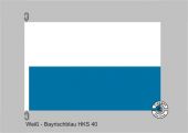 Weiß-Bayrischblau Streifenflagge 