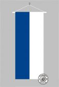 Kirchenbanner blau weiß 