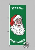 Frohe Weihnachten Hochformat Flagge