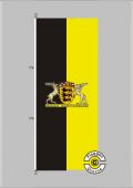 Baden-Württemberg gr. Landessiegel Hochformat Flagge