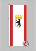 Berlin Bär mit Krone Hochformat Flagge
