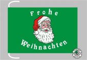 Frohe Weihnachten Tischflagge