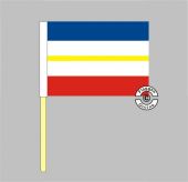 Mecklenburg-Vorpommern Stockflagge