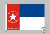 38th Regiment North Caroliner Volunteers Flagge