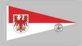 Brandenburg Bootsstander Wimpel 