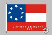 Columbia Rifles Kompanie C der 2nd Florida Infantry Flagge