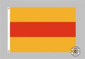 Großherzogtum Baden ohne Text und Wappen Flagge