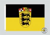 Baden-Württemberg großes Landeswappen Flagge