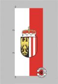 Oberösterreich Flagge Hochformat 