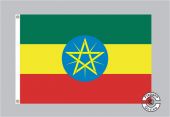 Aethiopien / Äthiopien Flagge