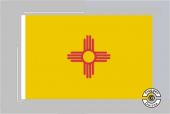 New Mexiko Tischflagge