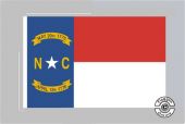 North Carolina Tischflagge