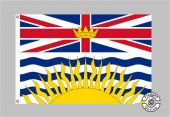 British Columbia Flagge
