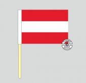 Österreich Stockflagge