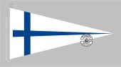 Finnland Bootsstander Wimpel 