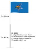 Alu-Flaggenmast ECO, 5 Meter